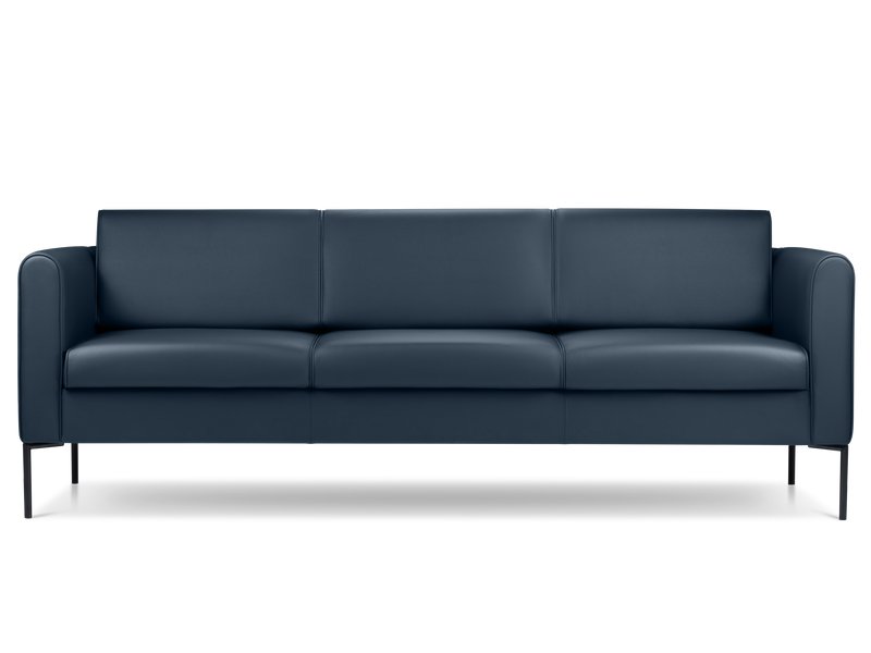 Диван прямой Кинси-3 Land Navy Blue