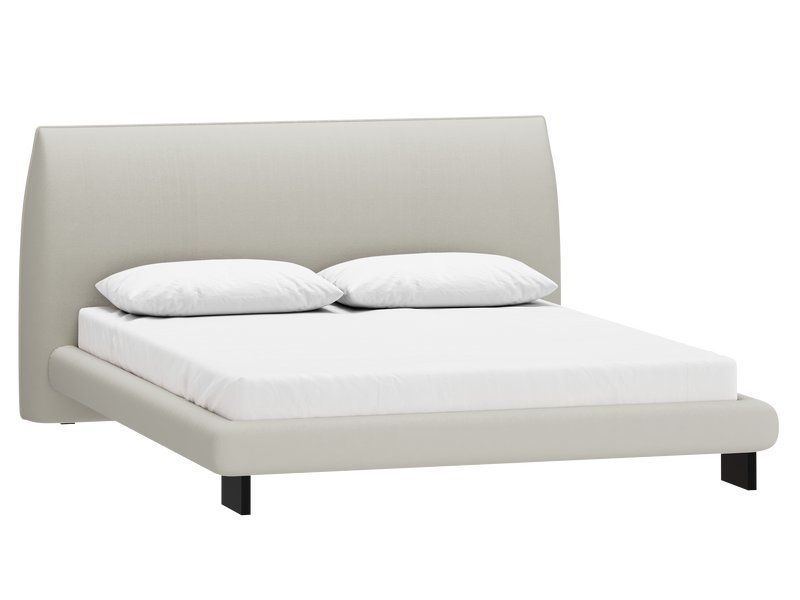 Кровать Агами-Legs 180 Barhat Smoke