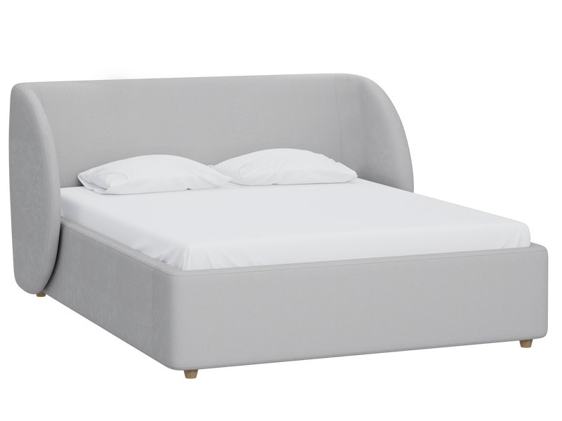 Кровать Юна 180 Bucle Silver