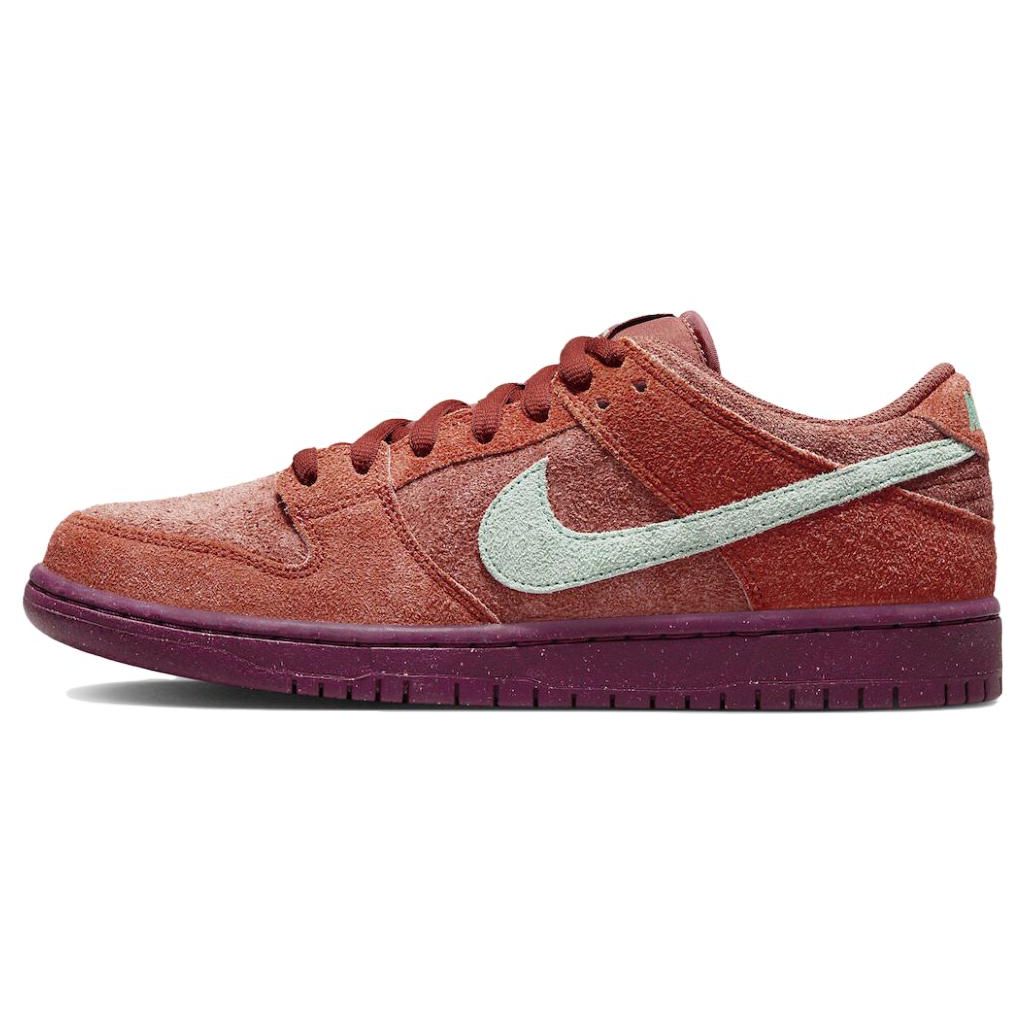 Кроссовки унисекс Nike Dunk Low SB Mystic Red Emerald-Rise Rugged-Orange Rosewood DV5429-601 37.5
